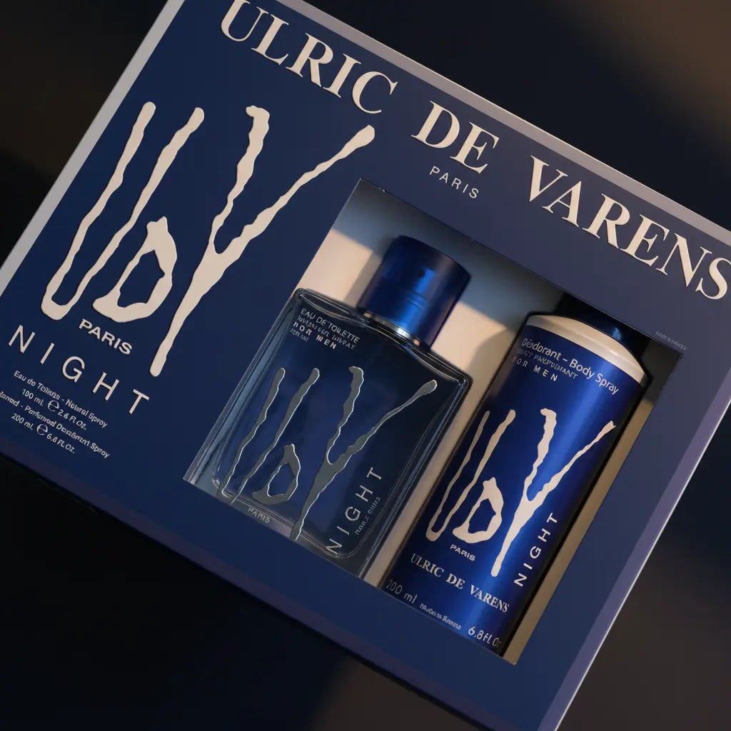 Kit Ulric de Varens Night Masculino Eau de Toilette - Ulric de Varens - Universo do Perfume
