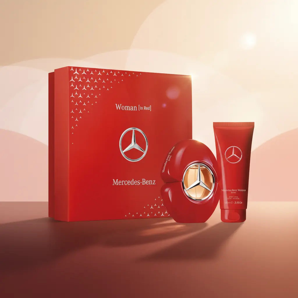 Kit Woman In Red Eau de Parfum Feminino - Mercedes-Benz - Universo do Perfume