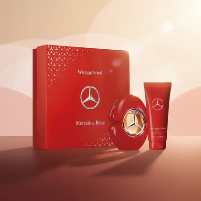Kit Woman In Red Eau de Parfum Feminino - Mercedes-Benz - Universo do Perfume