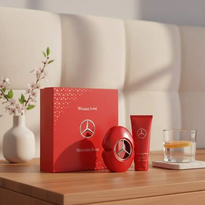 Kit Woman In Red Eau de Parfum Feminino - Mercedes-Benz - Universo do Perfume