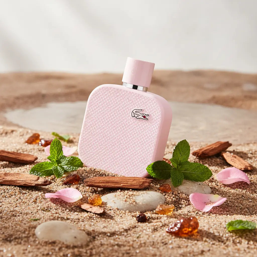 L.12.12 Rose Eau de Parfum Feminino - Lacoste - Universo do Perfume