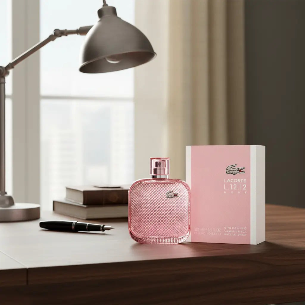 L.12.12 Rose Sparkling Eau de Toilette Feminino - Lacoste - Universo do Perfume