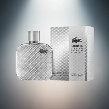 L.12.12 Silver Grey Eau de Parfum Masculino - Lacoste - Universo do Perfume