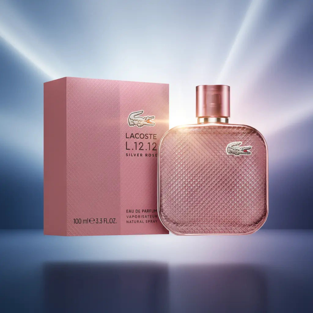 L.12.12 Silver Rose Eau de Parfum Feminino - Lacoste - Universo do Perfume