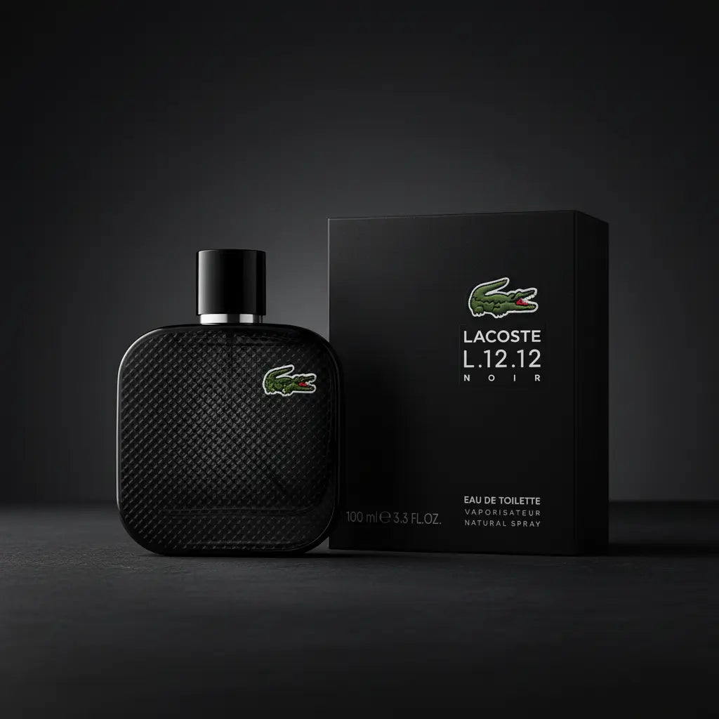 L.12.12 Noir Eau de Toilette Masculino - Lacoste - Universo do Perfume