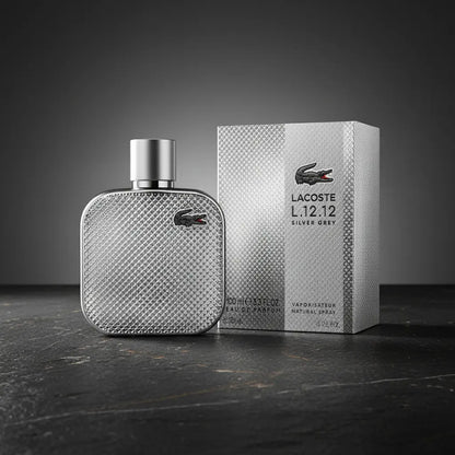 L.12.12 Silver Grey Eau de Parfum Masculino - Lacoste - Universo do Perfume