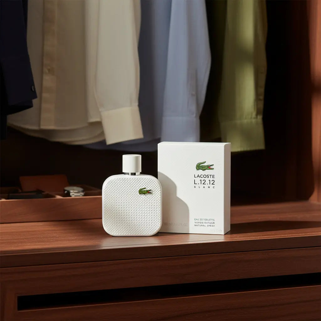Lacoste L.12.12 Blanc Eau de Toilette Masculino - Lacoste - Universo do Perfume
