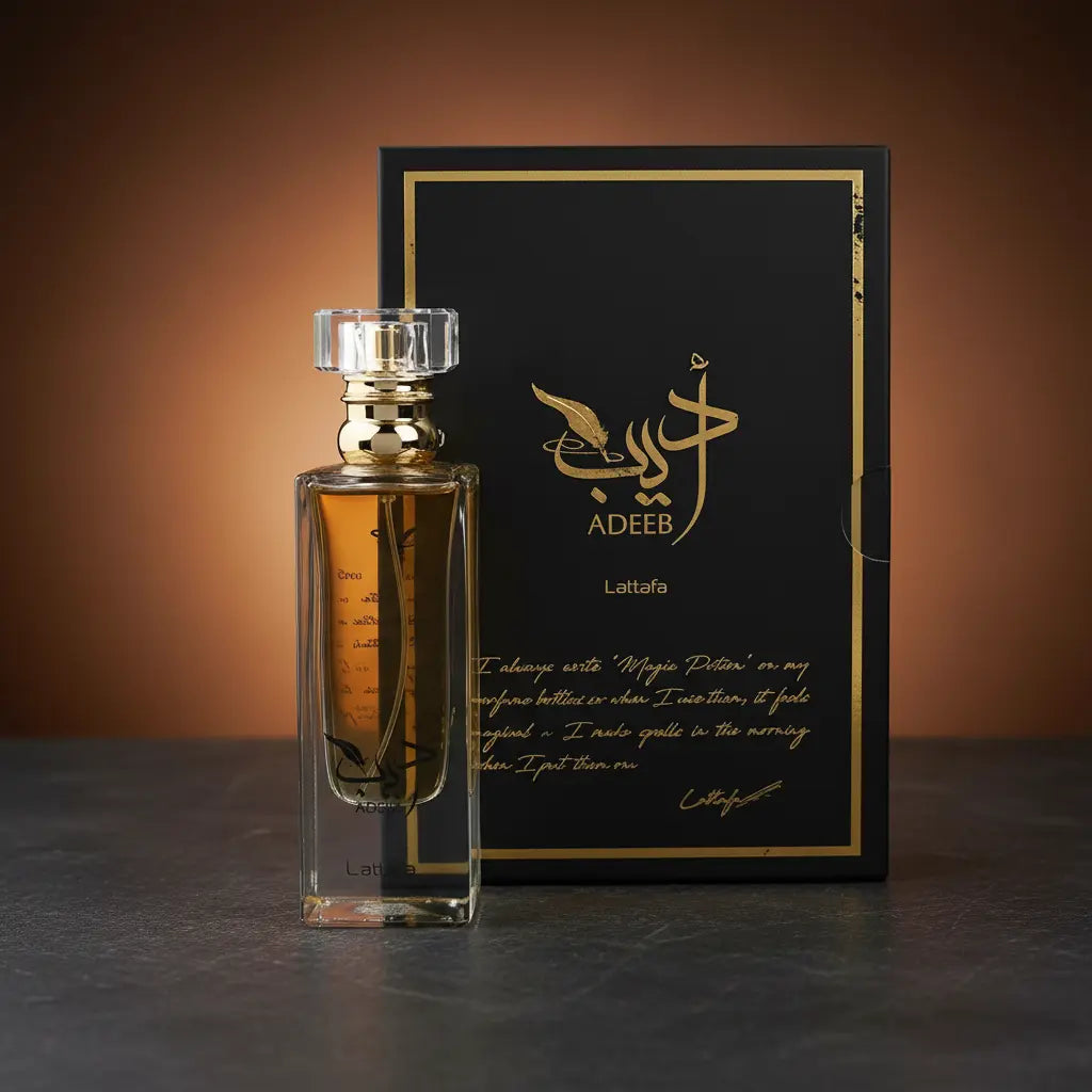 Lattafa Adeeb Eau de Parfum Unissex - Lattafa - Universo do Perfume