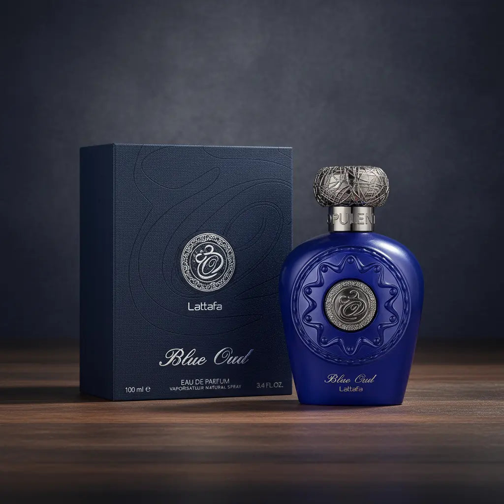 Lattafa Blue Oud Eau de Parfum Unissex - Lattafa - Universo do Perfume
