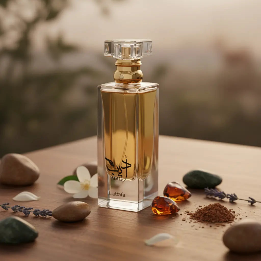 Lattafa Adeeb Eau de Parfum Unissex - Lattafa - Universo do Perfume