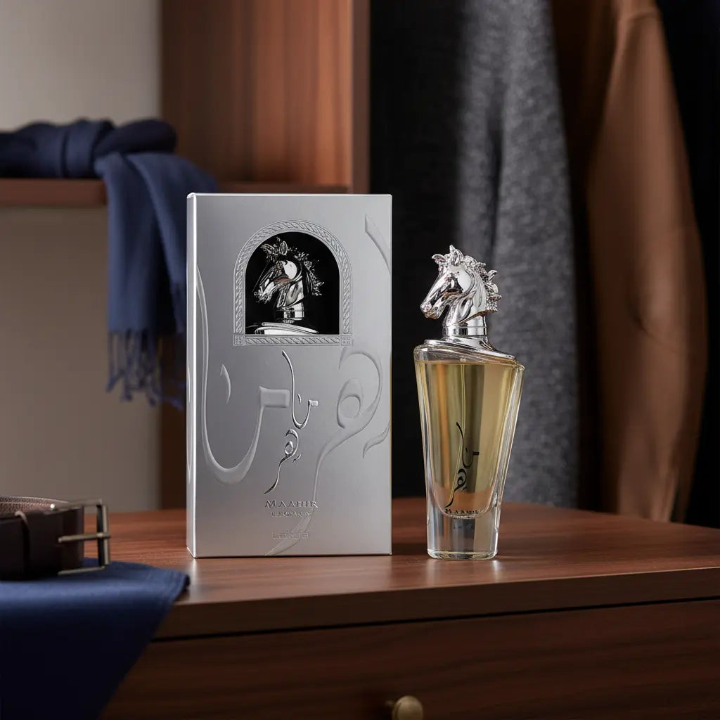 Lattafa Maahir Legacy Eau de Parfum Masculino - Lattafa - Universo do Perfume