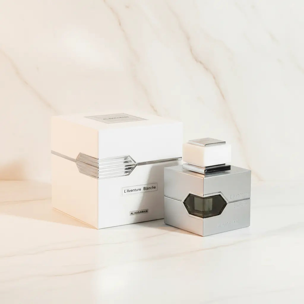 L'Aventure Blanche Eau de Parfum Unissex - Al Haramain - Universo do Perfume