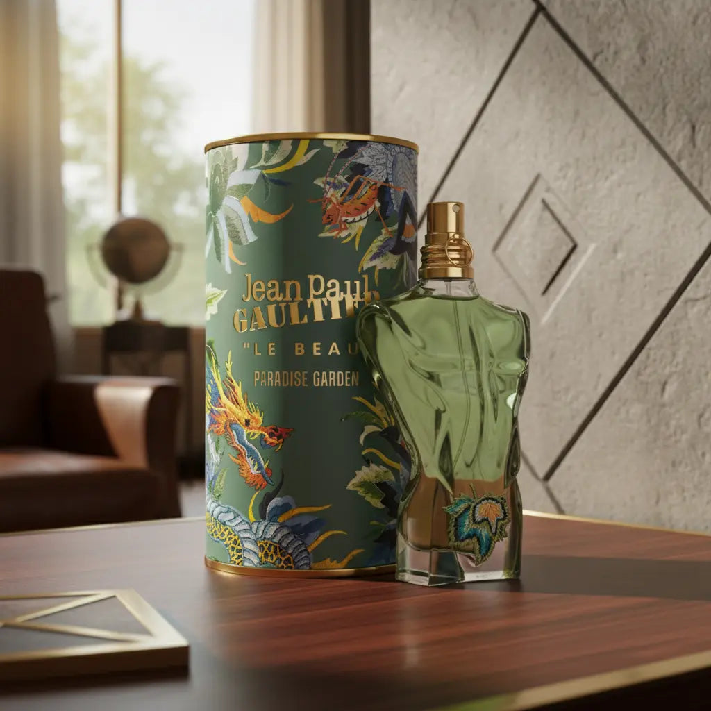 Le Beau Paradise Garden Eau de Parfum Masculino - Jean Paul Gaultier - Universo do Perfume