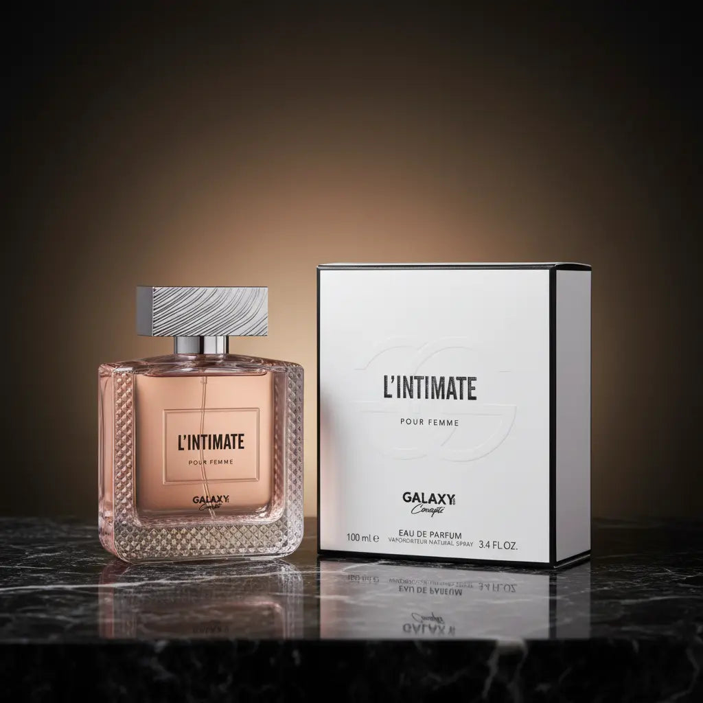 L'Intimate Pour Femme Eau de Parfum Feminino - Galaxy Plus - Universo do Perfume