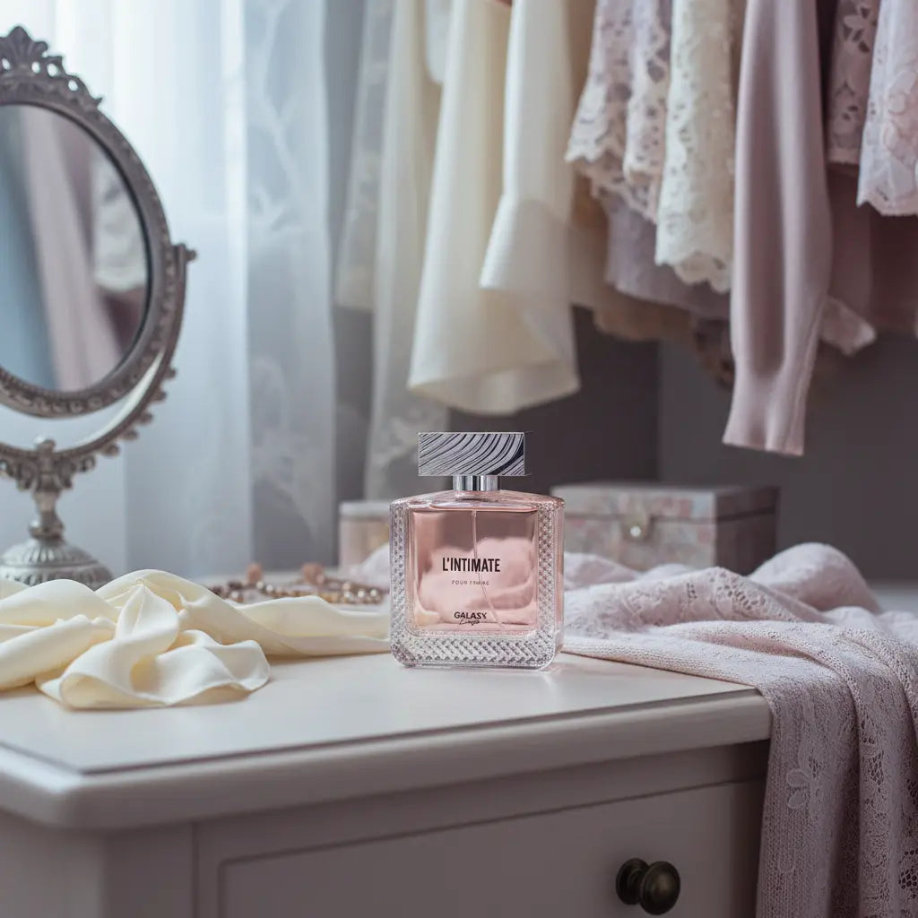 L'Intimate Pour Femme Eau de Parfum Feminino - Galaxy Plus - Universo do Perfume