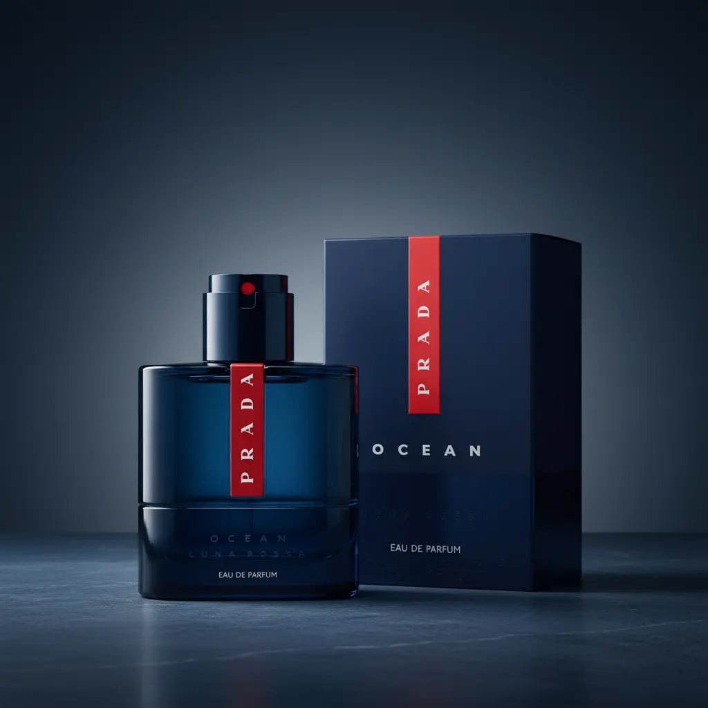 Luna Rossa Ocean Eau de Parfum Masculino - Prada - Universo do Perfume