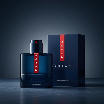 Luna Rossa Ocean Eau de Parfum Masculino - Prada - Universo do Perfume