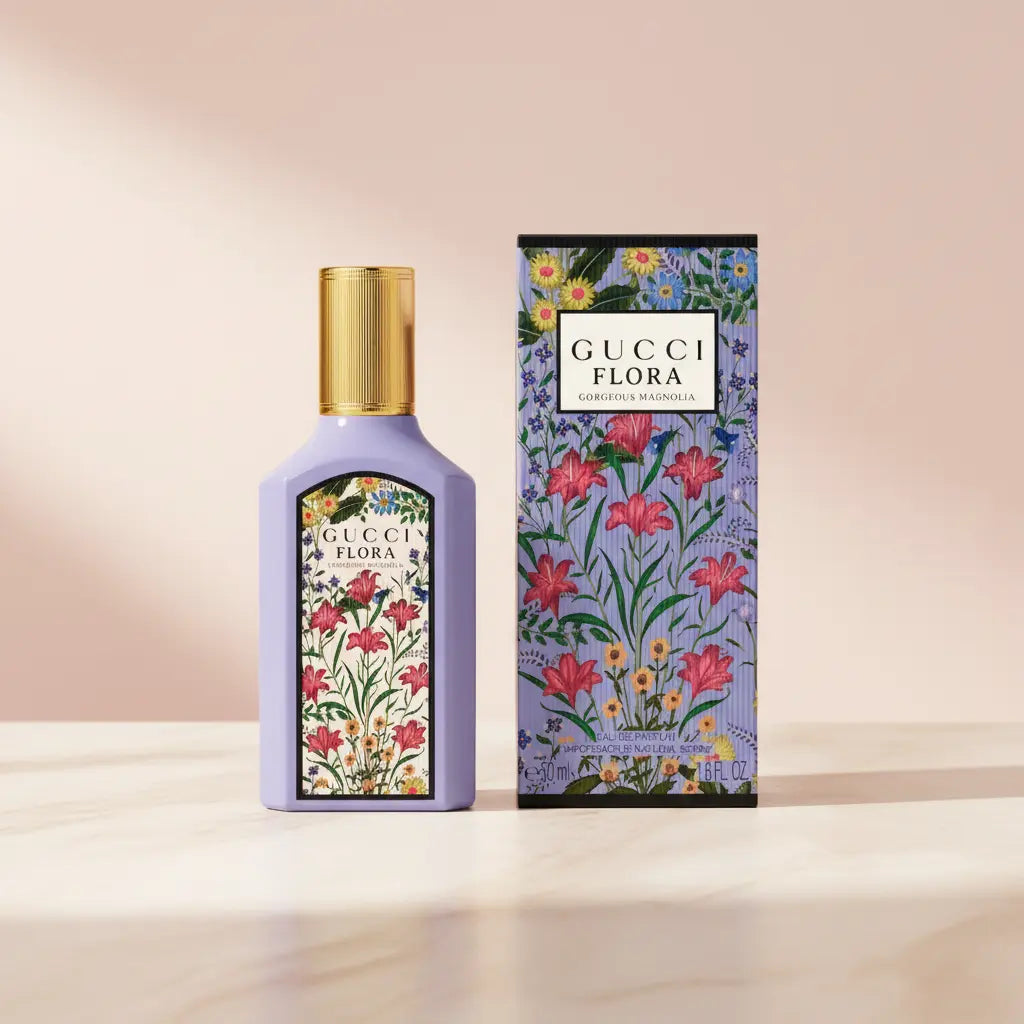 Flora Gorgeous Magnolia Eau de Parfum Feminino - Gucci - Universo do Perfume