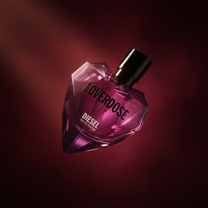 Perfume Loverdose Eau de Parfum Feminino - Diesel em composição atmosférica com iluminação sofisticada