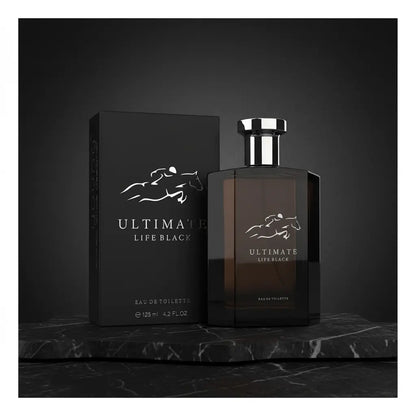 Ultimate Life Black Eau de Toilette Masculino - Linn Young - Universo do Perfume