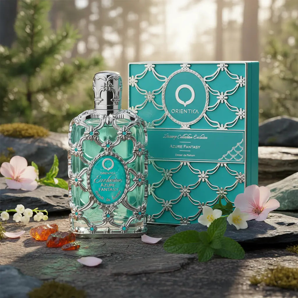 Luxury Collection Exclusive Azure Fantasy Extrait de Parfum Unissex - Orientica - Universo do Perfume