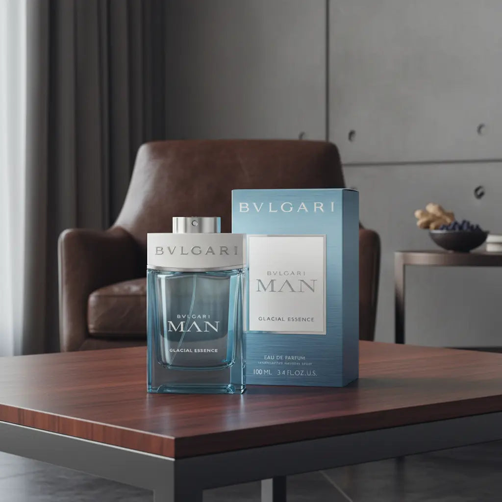 Man Glacial Essence Eau de Parfum Masculino - Bvlgari - Universo do Perfume