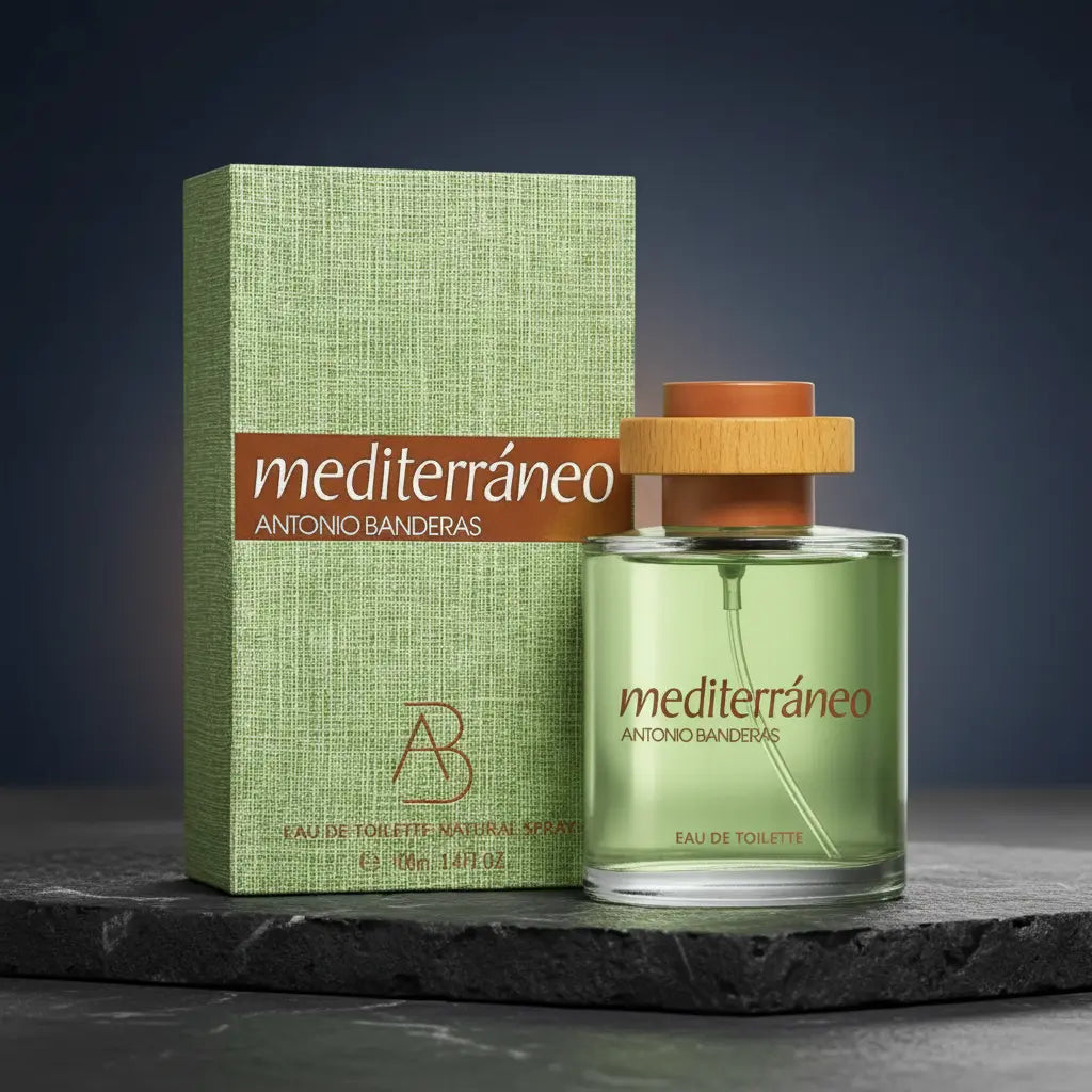 Mediterráneo Eau de Toilette Masculino - Antonio Banderas - Universo do Perfume