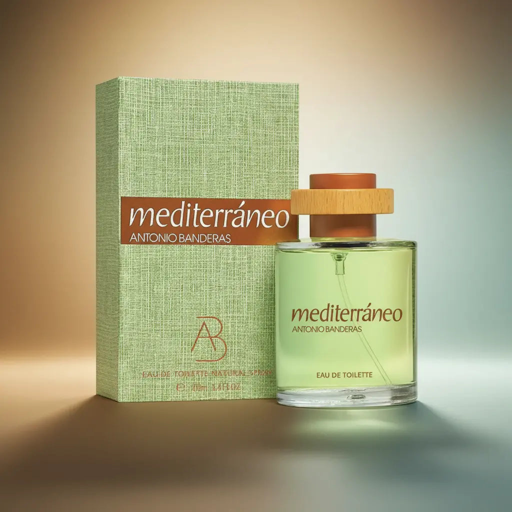 Mediterráneo Eau de Toilette Masculino - Antonio Banderas - Universo do Perfume
