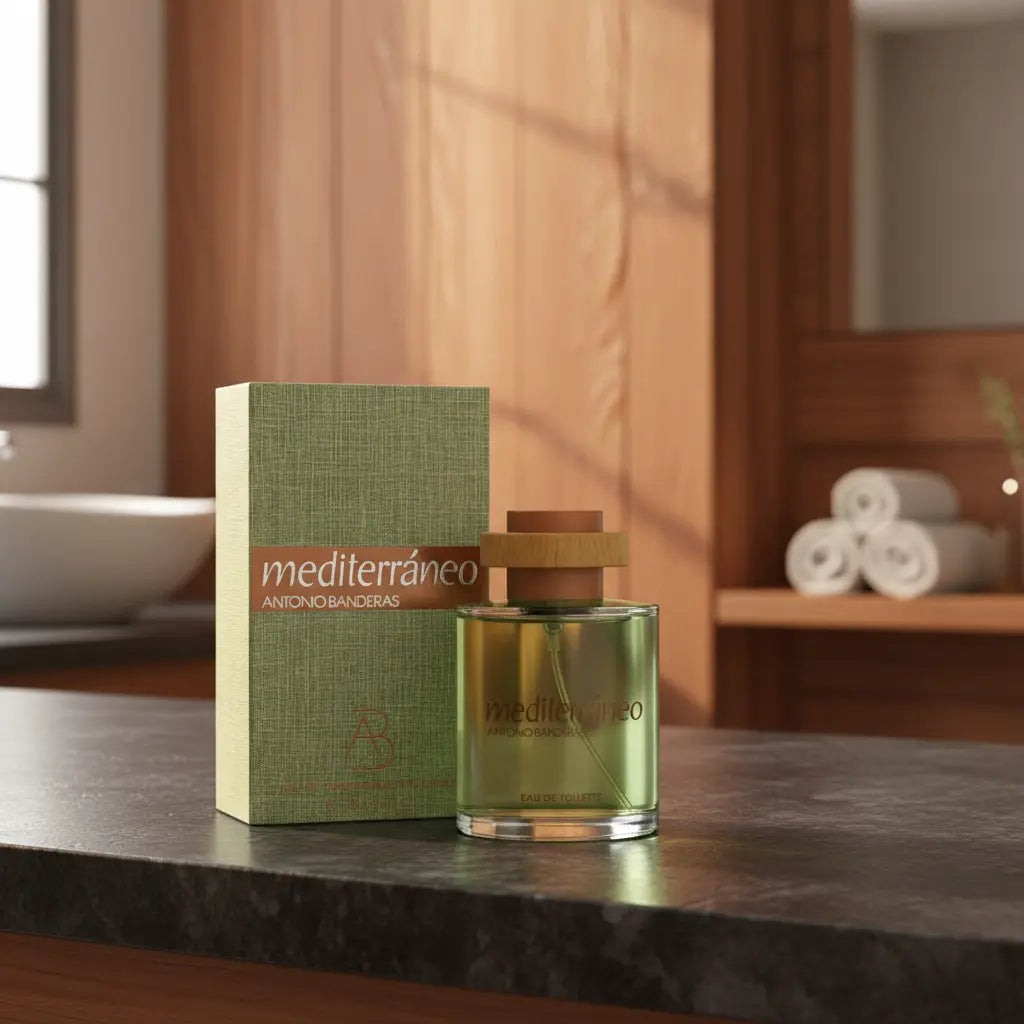 Mediterráneo Eau de Toilette Masculino - Antonio Banderas - Universo do Perfume