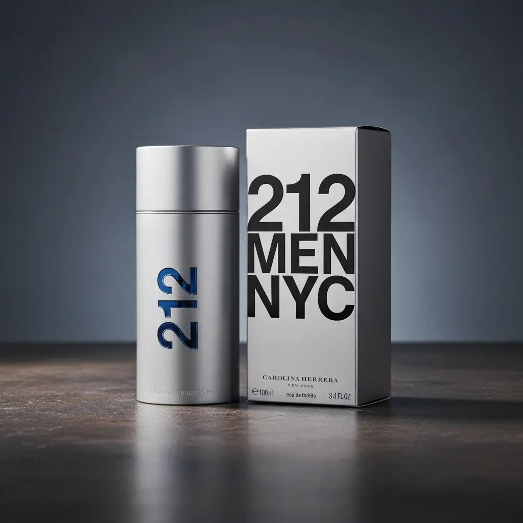 212 Men Eau de Toilette Masculino - Carolina Herrera - Universo do Perfume