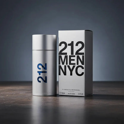 212 Men Eau de Toilette Masculino - Carolina Herrera - Universo do Perfume