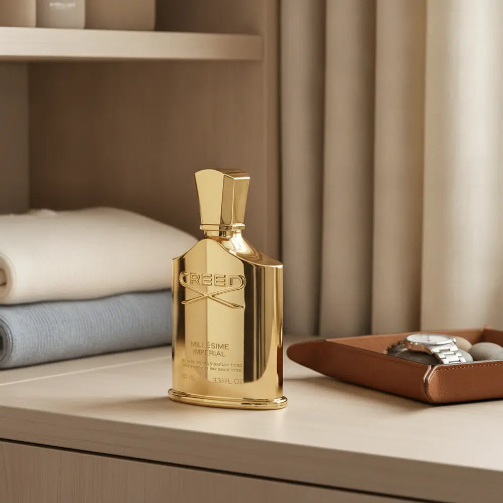 Perfume Millésime Impérial Eau de Parfum Unissex - Creed em ambiente elegante de lifestyle