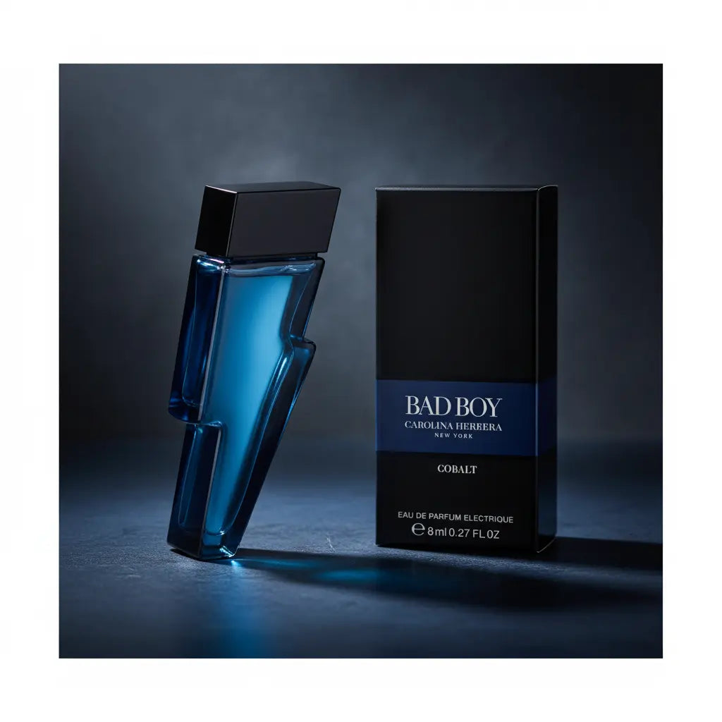 Miniatura Bad Boy Cobalt Eau de Parfum Masculino - Carolina Herrera - Universo do Perfume