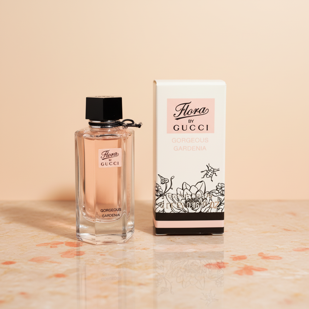 Miniatura Flora By Gucci Gorgeous Gardenia Eau de Toilette Feminino - Gucci