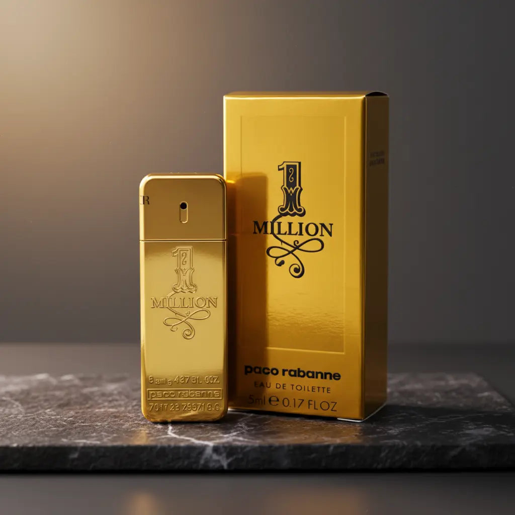 Miniatura One Million Eau de Toilette Masculino - Paco Rabanne - Universo do Perfume
