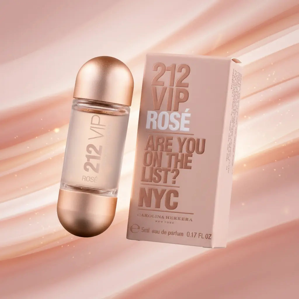 Miniatura 212 VIP Rosé Eau de Parfum Feminino - Carolina Herrera - Universo do Perfume