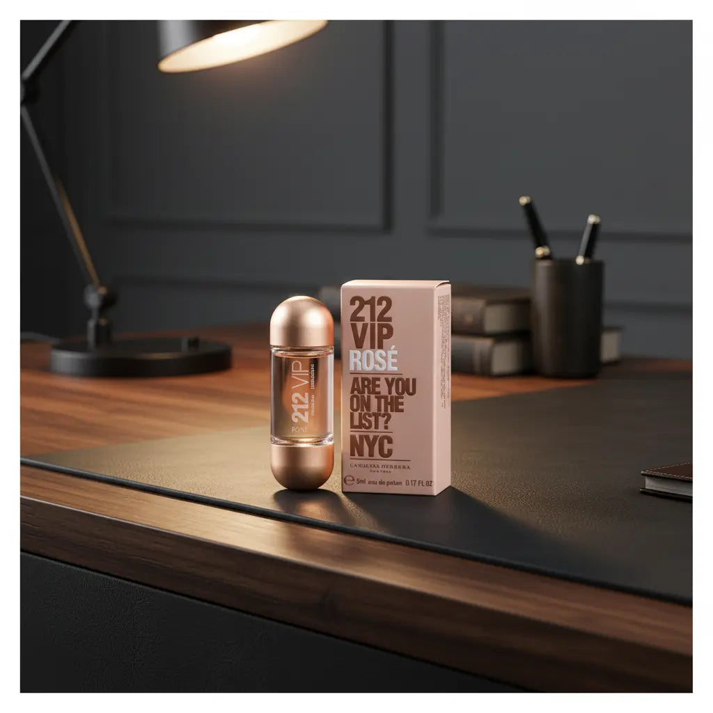 Miniatura 212 VIP Rosé Eau de Parfum Feminino - Carolina Herrera - Universo do Perfume
