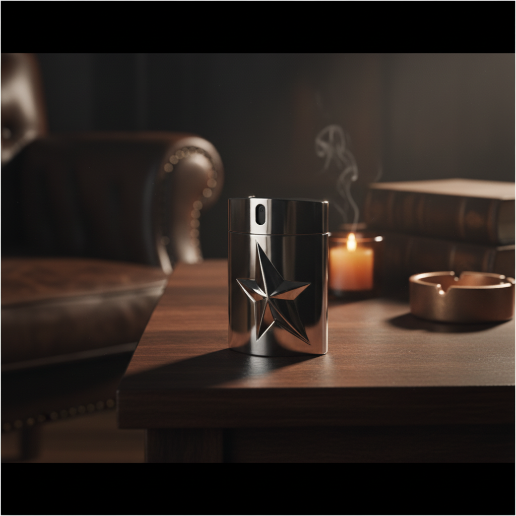 Perfume Miniatura A*Men Eau de Toilette Masculino - Thierry Mugler em ambiente elegante de lifestyle