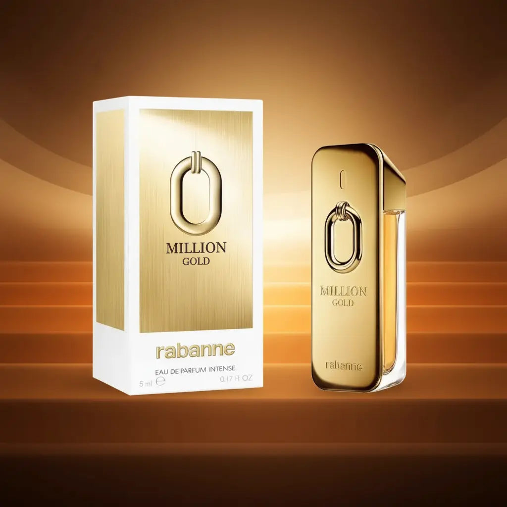 Miniatura Million Gold Eau de Parfum Intense Masculino - Paco Rabanne - Universo do Perfume