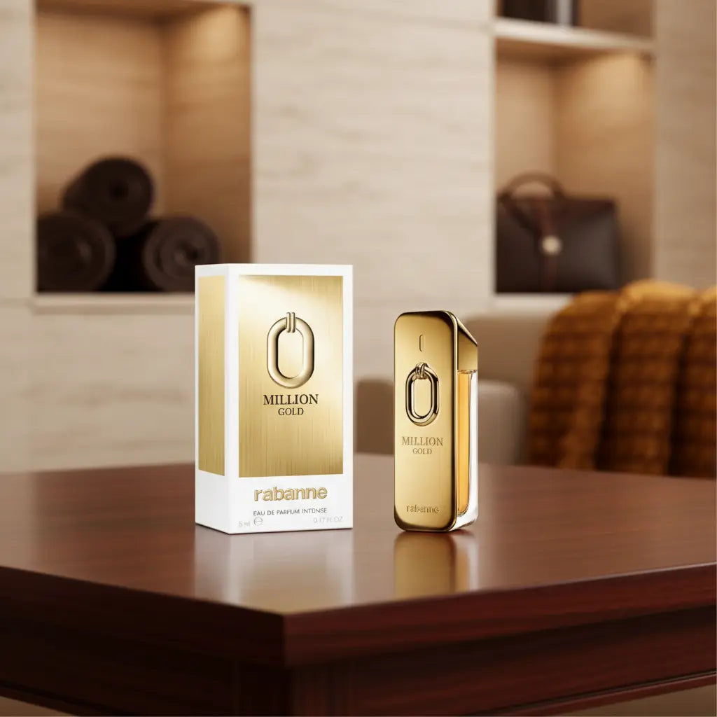 Miniatura Million Gold Eau de Parfum Intense Masculino - Paco Rabanne - Universo do Perfume