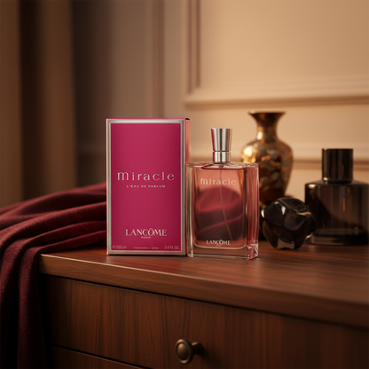 Perfume Miracle L'Eau de Parfum Feminino - Lancôme em ambiente elegante de lifestyle