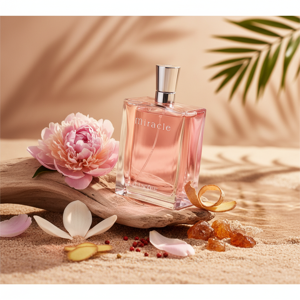 Perfume Miracle L'Eau de Parfum Feminino - Lancôme em composição olfativa inspirada na fragrância