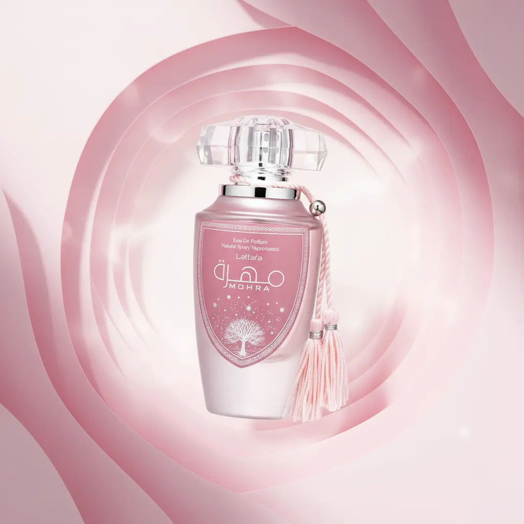 Mohra Silky Rose Eau de Parfum Feminino - Lattafa - Universo do Perfume