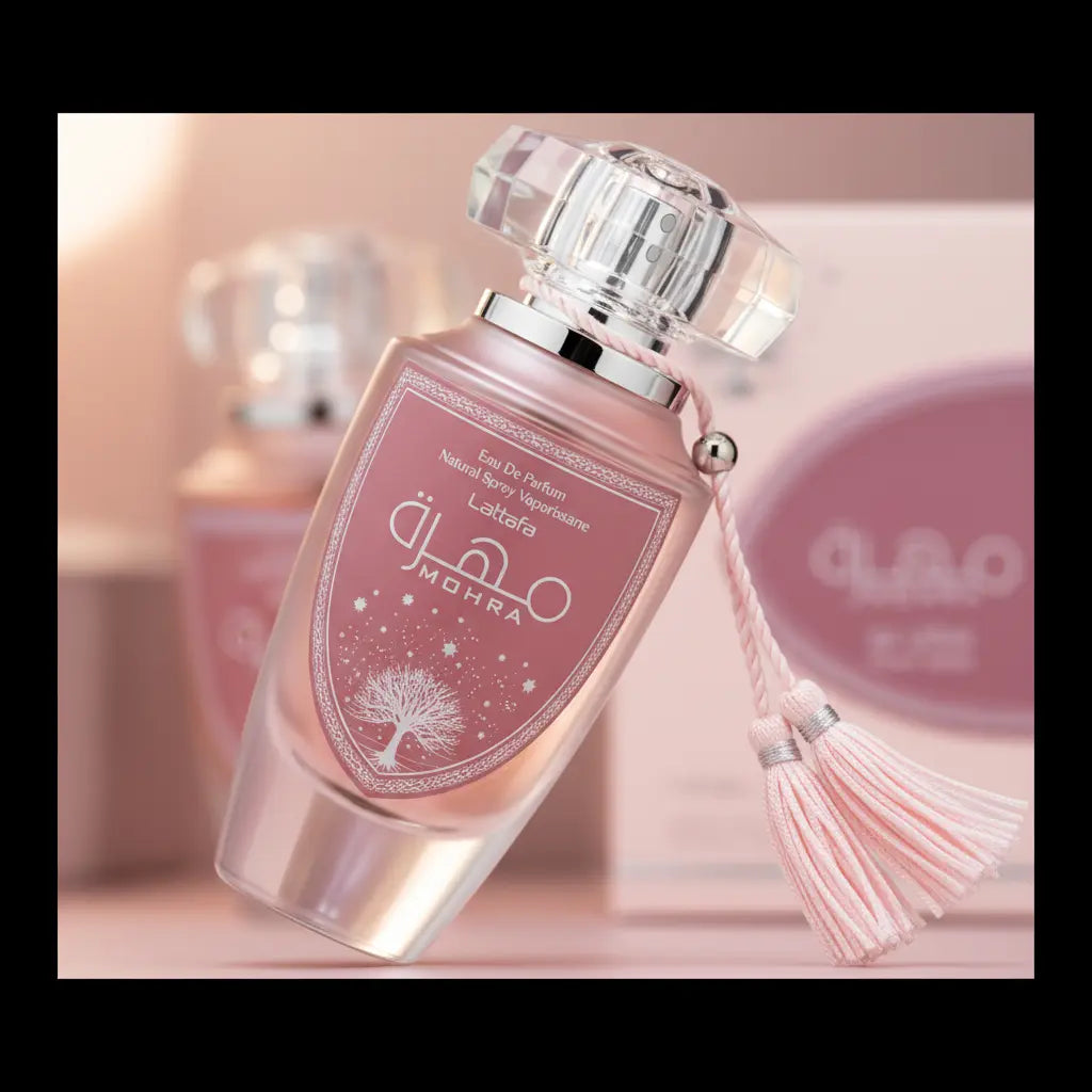 Mohra Silky Rose Eau de Parfum Feminino - Lattafa - Universo do Perfume