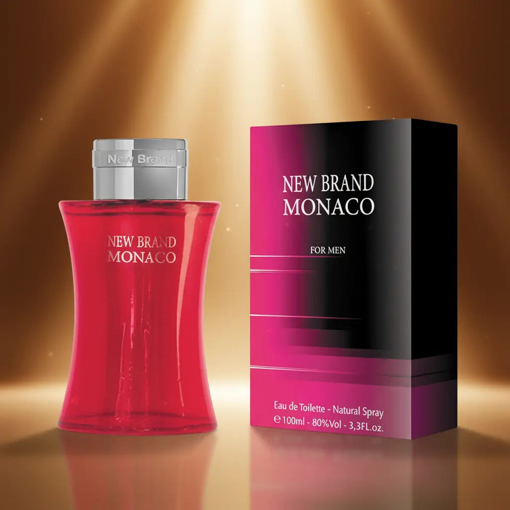 Monaco For Men Eau de Toilette Masculino - New Brand - Universo do Perfume