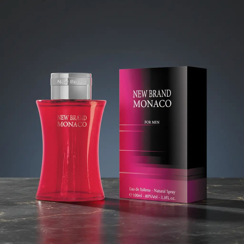 Monaco For Men Eau de Toilette Masculino - New Brand - Universo do Perfume
