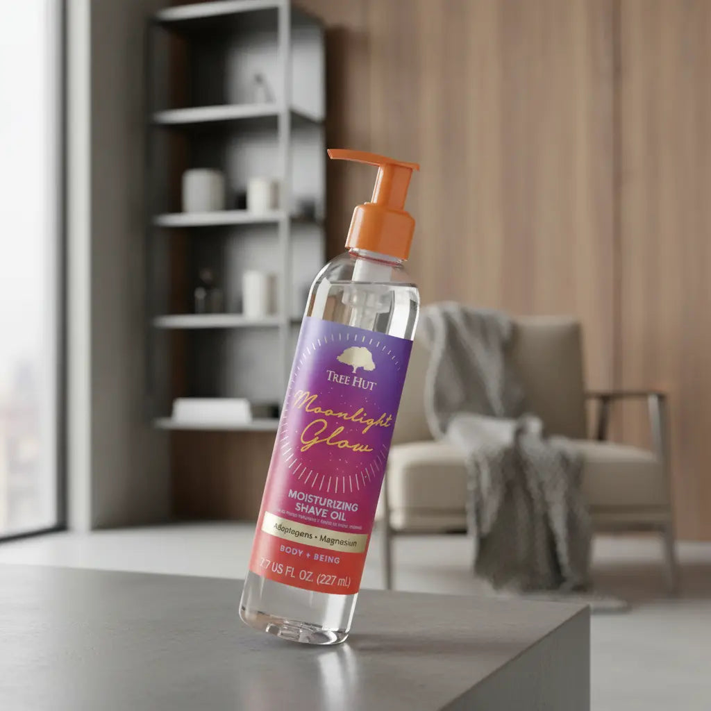 Moonlight Glow Moisturizing Shave Oil Óleo para Depilação - Tree Hut - Universo do Perfume
