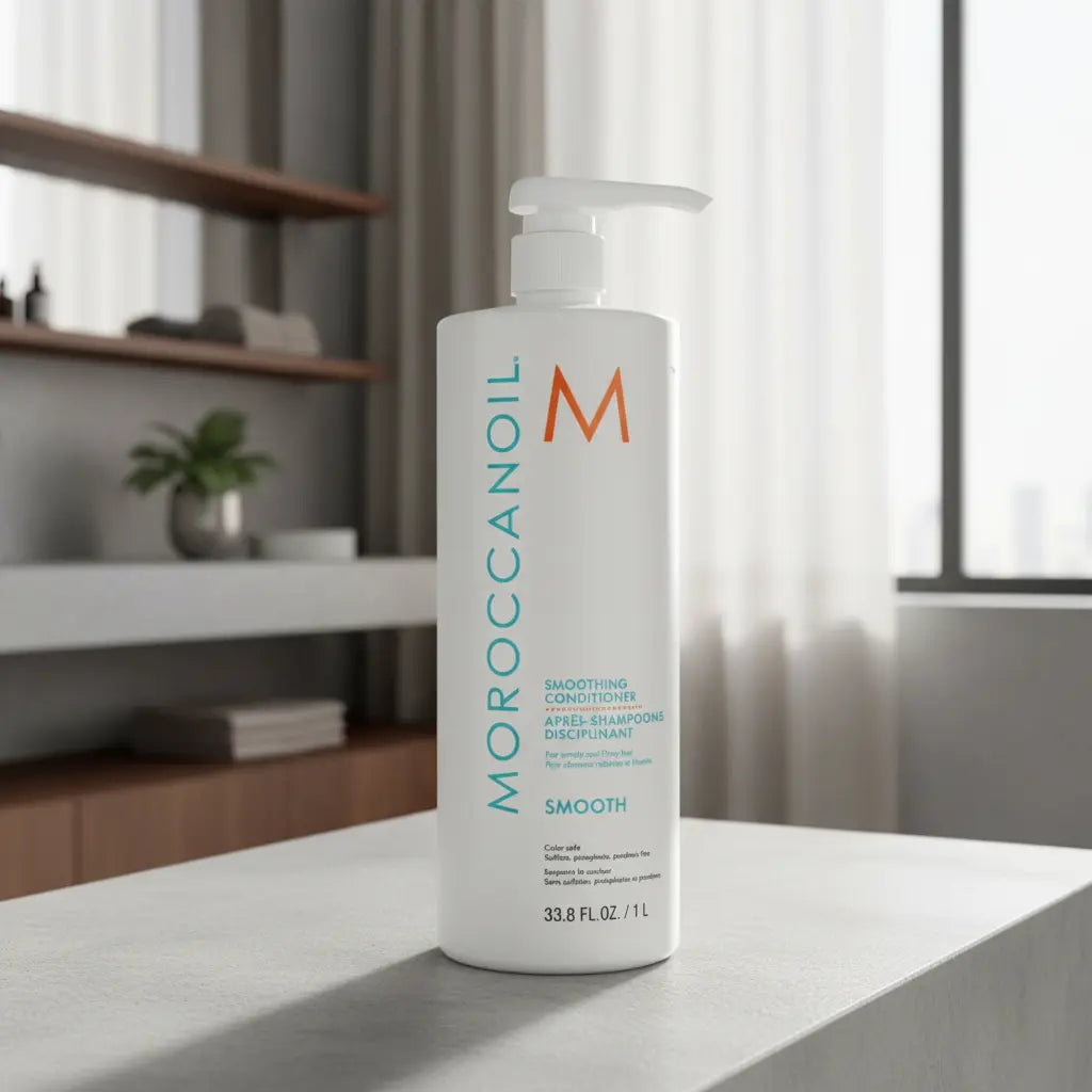 Moroccanoil Smoothing Conditioner Para Cabelos Rebeldes e com Frizz - Moroccanoil - Universo do Perfume