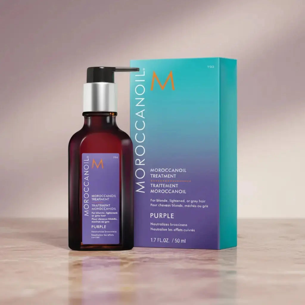 Moroccanoil Treatment Purple Óleo Capilar - Moroccanoil - Universo do Perfume