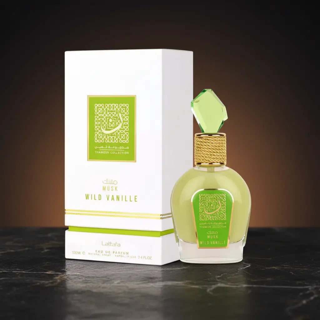 Musk Wild Vanille Thameen Collection Eau de Parfum Feminino - Lattafa - Universo do Perfume